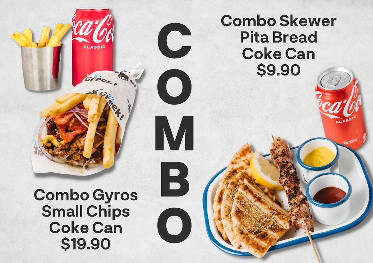 Menu, Ali’s Jumbo Kebabs