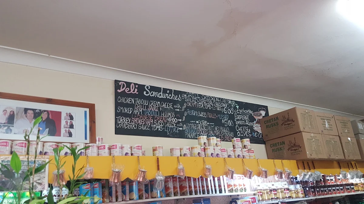 Menu, Lamia Super Deli Marrickville