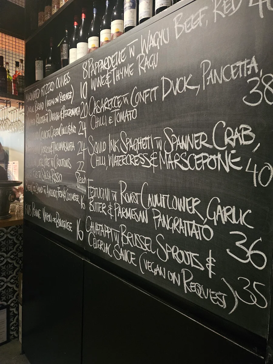 Menu, Pearl Torquay