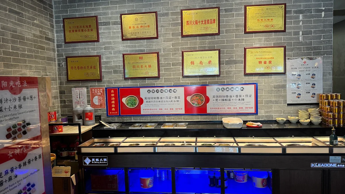 Menu, Wu Ming Hot Pot