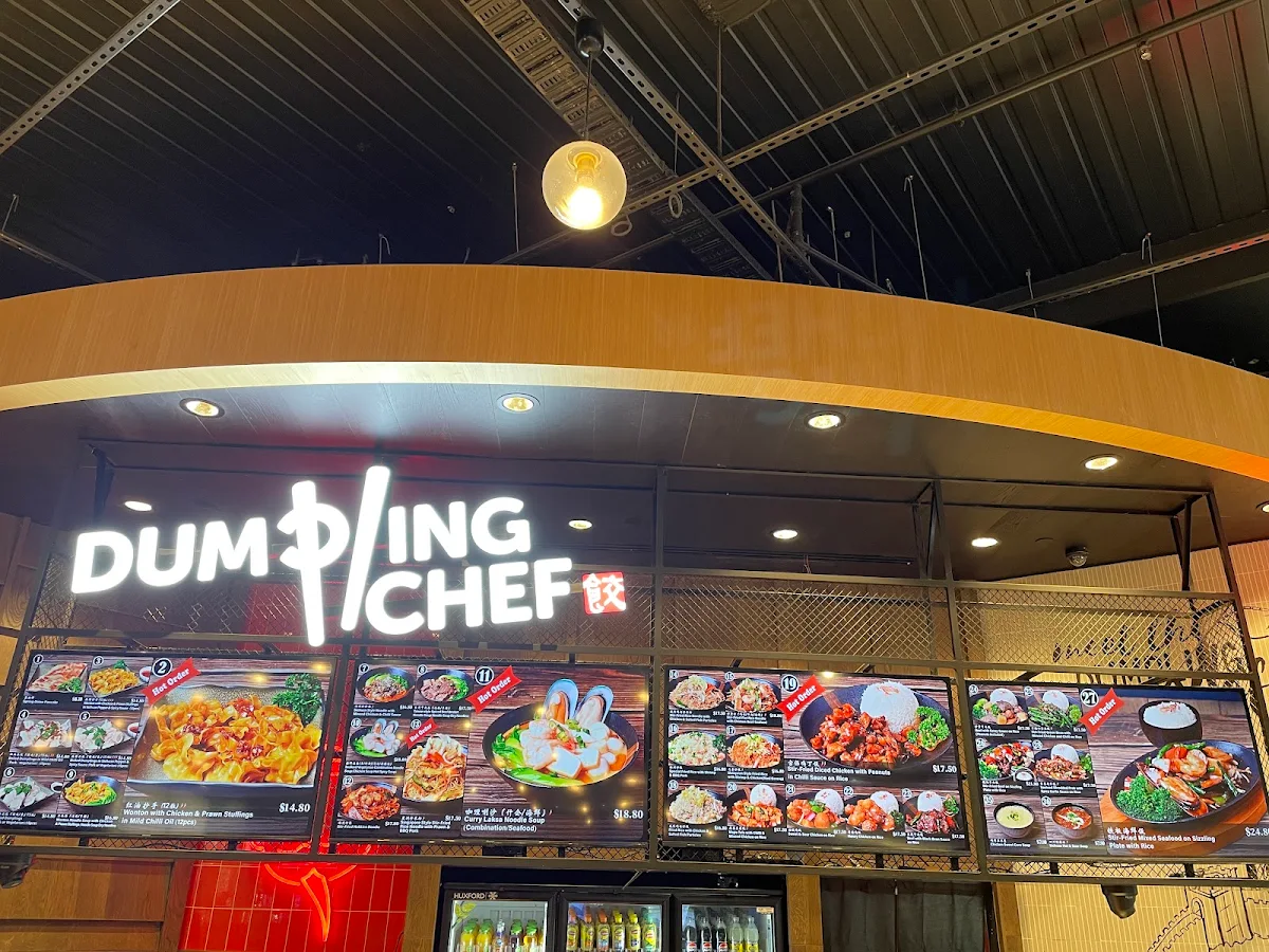 Menu, Dumpling Chef Emporium