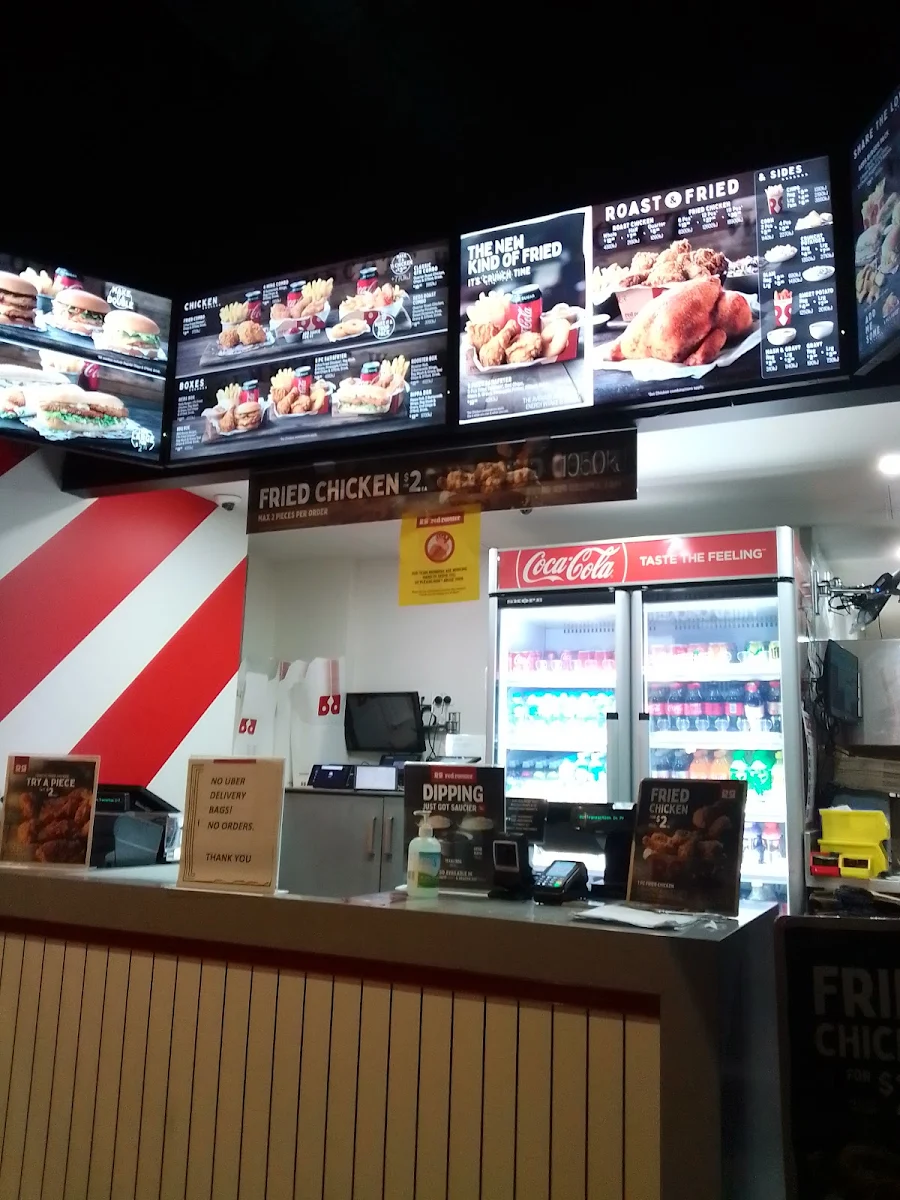 Menu, Red Rooster Northbridge Reggie