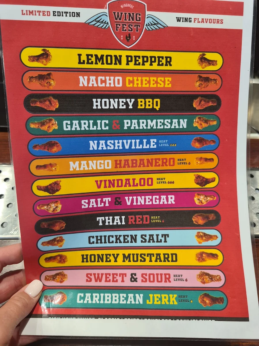 Menu, Winghaus Gateway