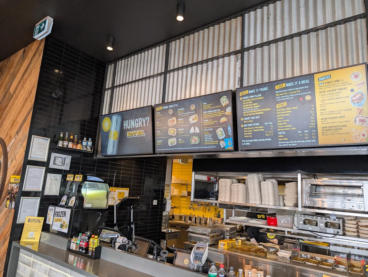 Menu, Guzman y Gomez - Westfield Carousel