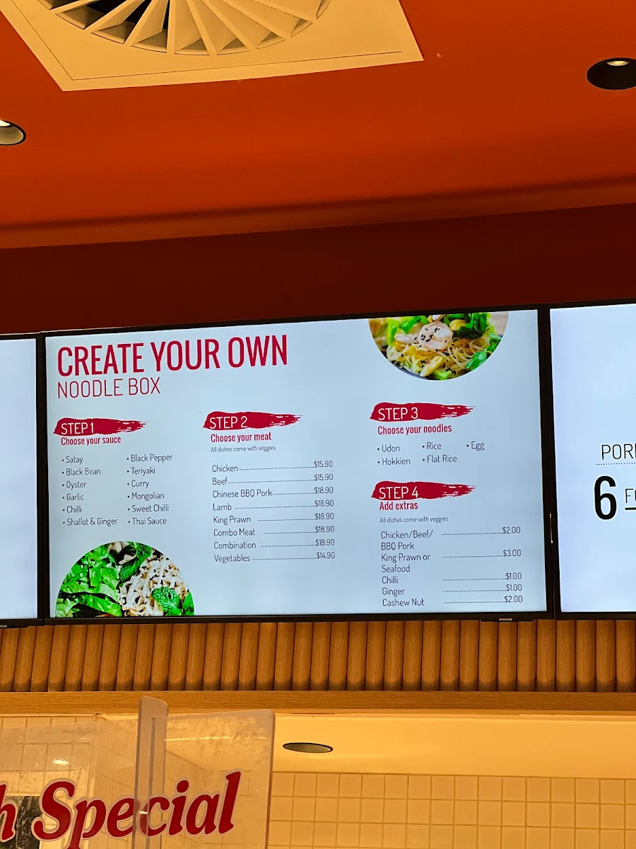 Menu, LUCKY WOK
