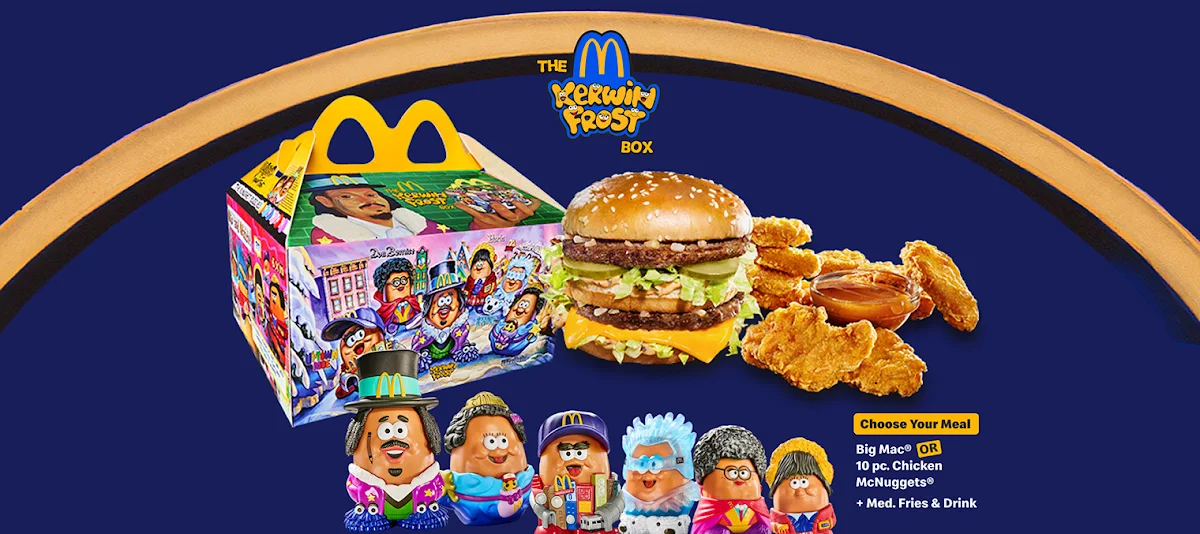 Menu, McDonald's Weston