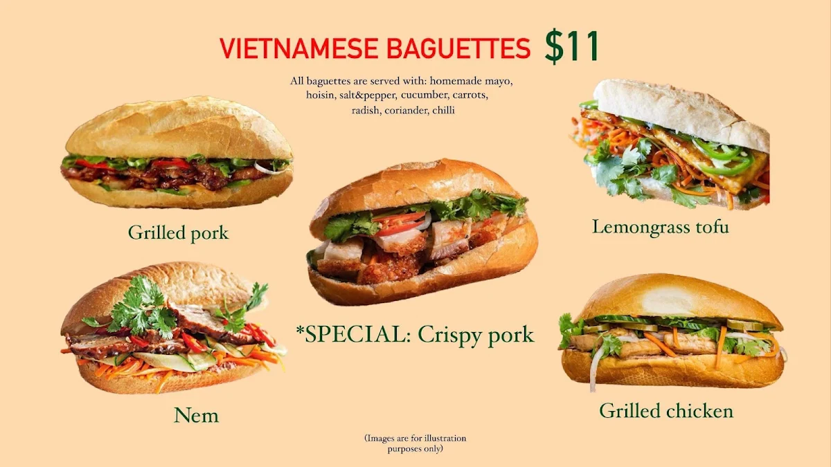 Menu, Nha Trang Food