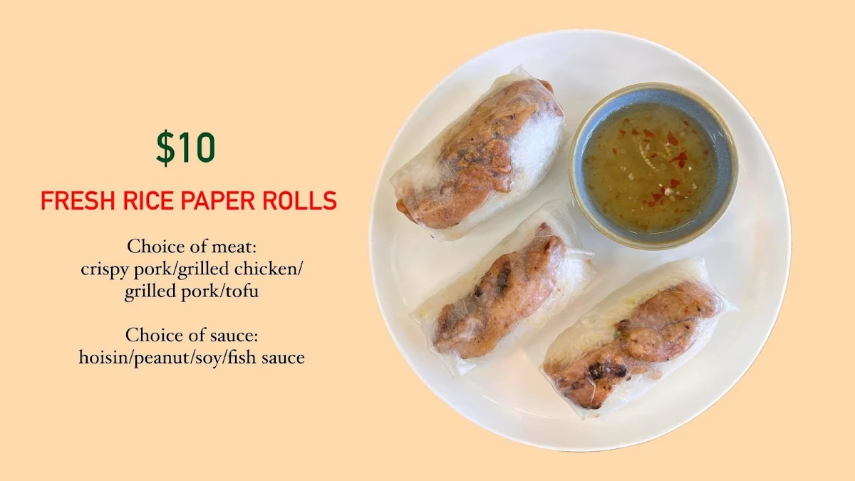 Menu, Nha Trang Food