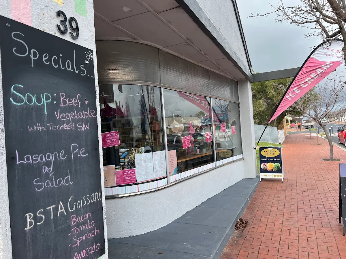 Menu, The Candy Store & Cafe