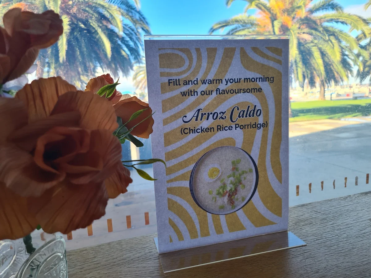 Menu, By The Bay Cafe & Bar