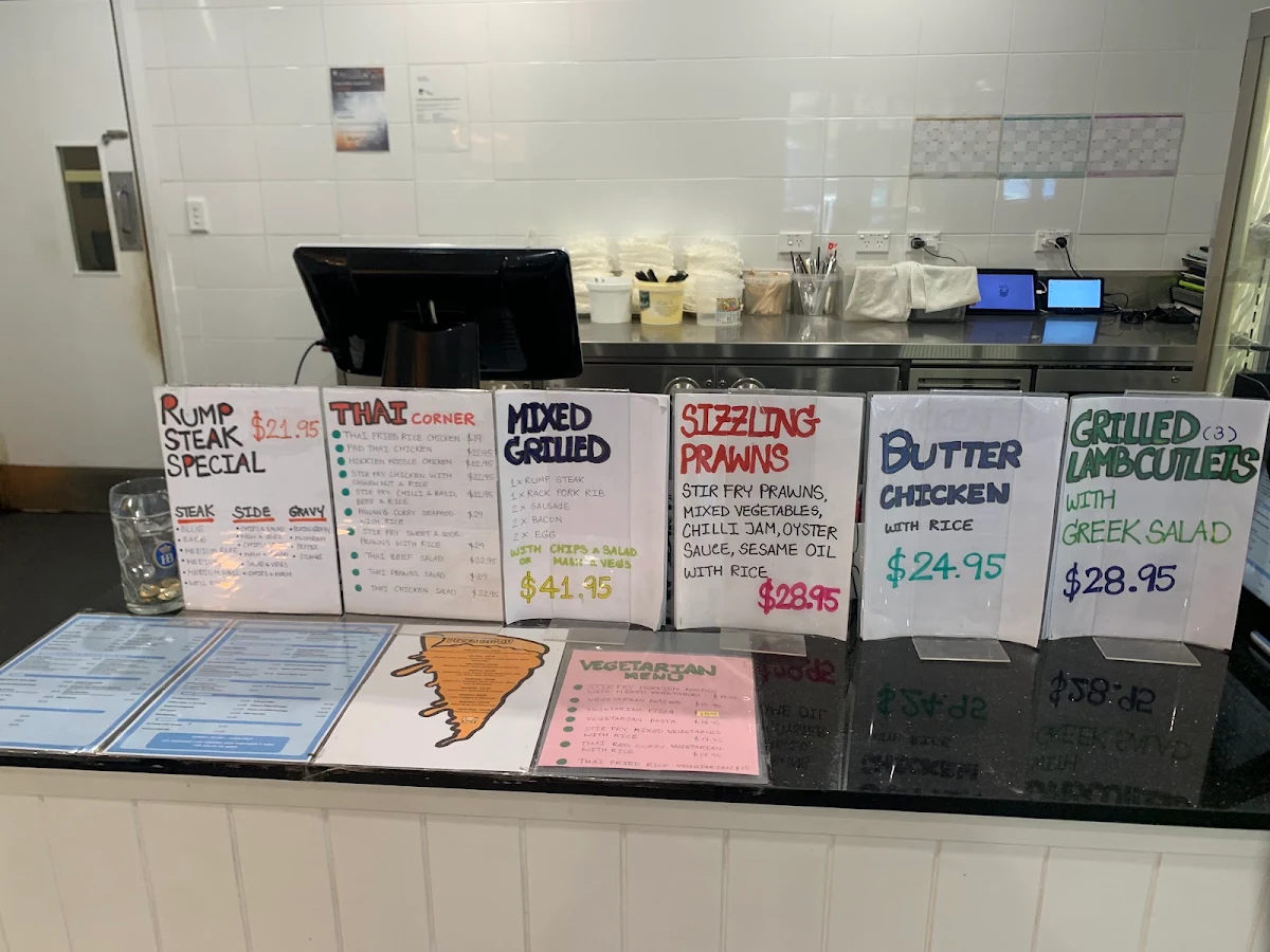 Menu, Time and Tide Hotel