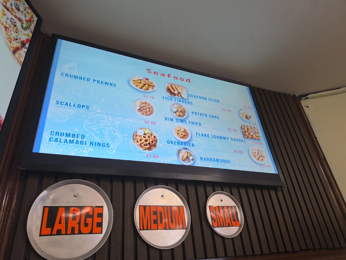 Menu, Lorne Chicken Joint