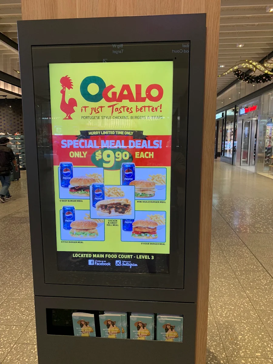 Menu, Ogalo Macarthur Square
