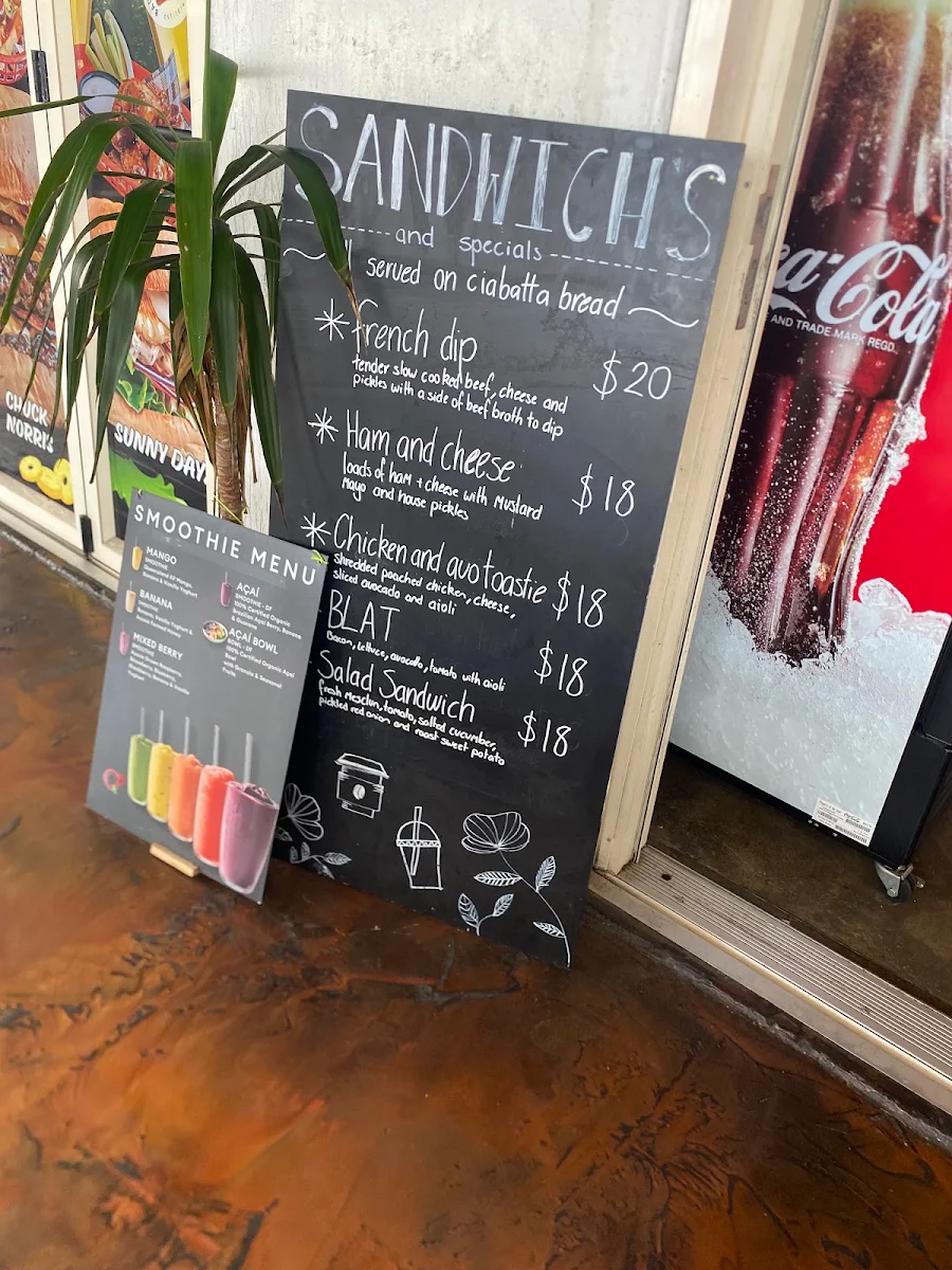 Menu, EAT in the Bay