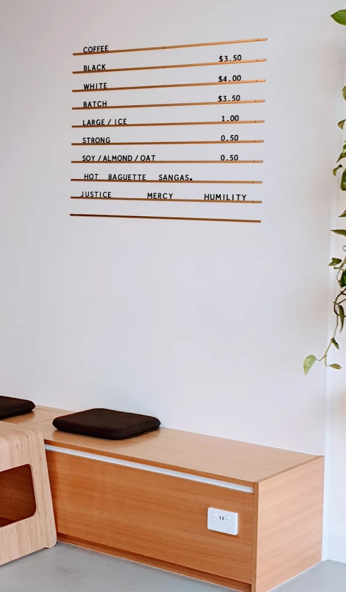Menu, Micah Coffee Brewers