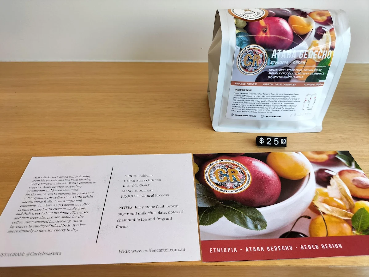 Menu, Micah Coffee Brewers