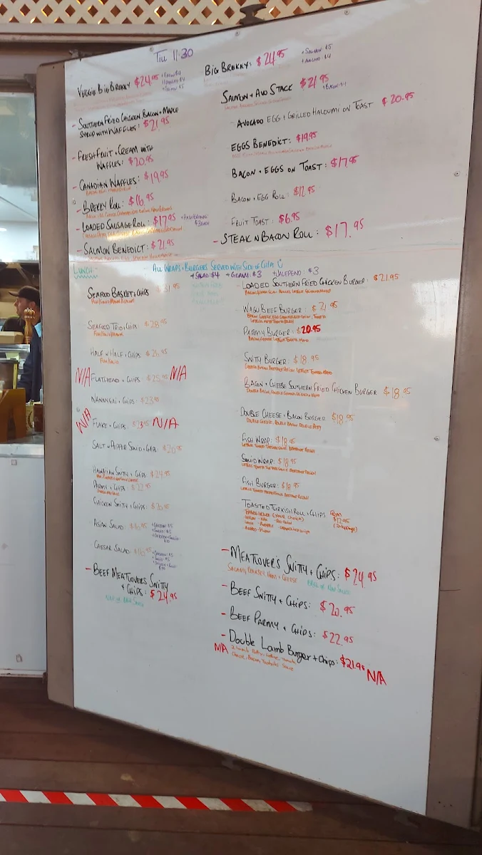 Menu, Sumthin' Tastee