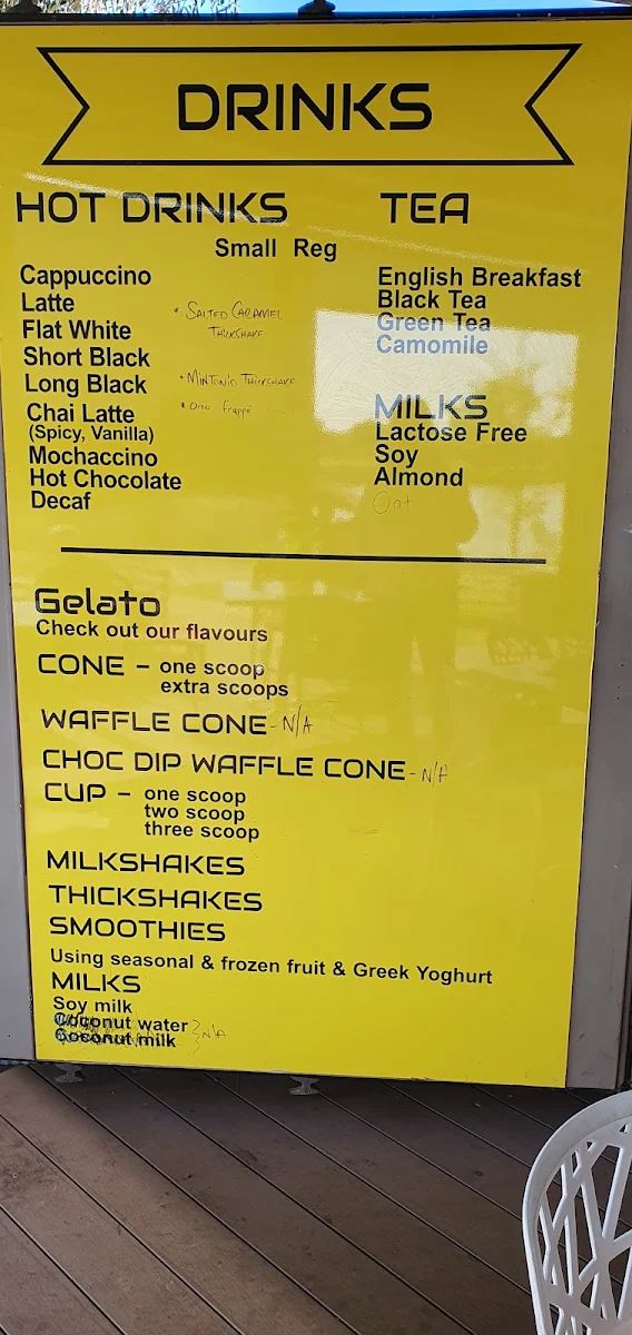 Menu, Sumthin' Tastee