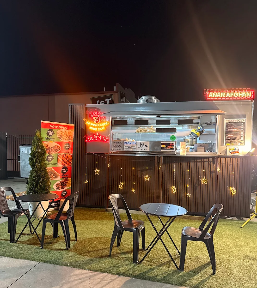 Vibe, Anar Afghan Cuisine Street Food