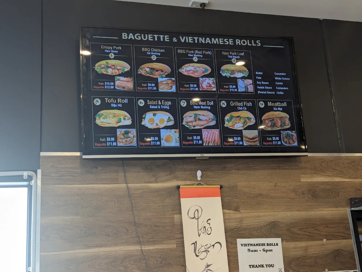 Menu, Pho Ngon