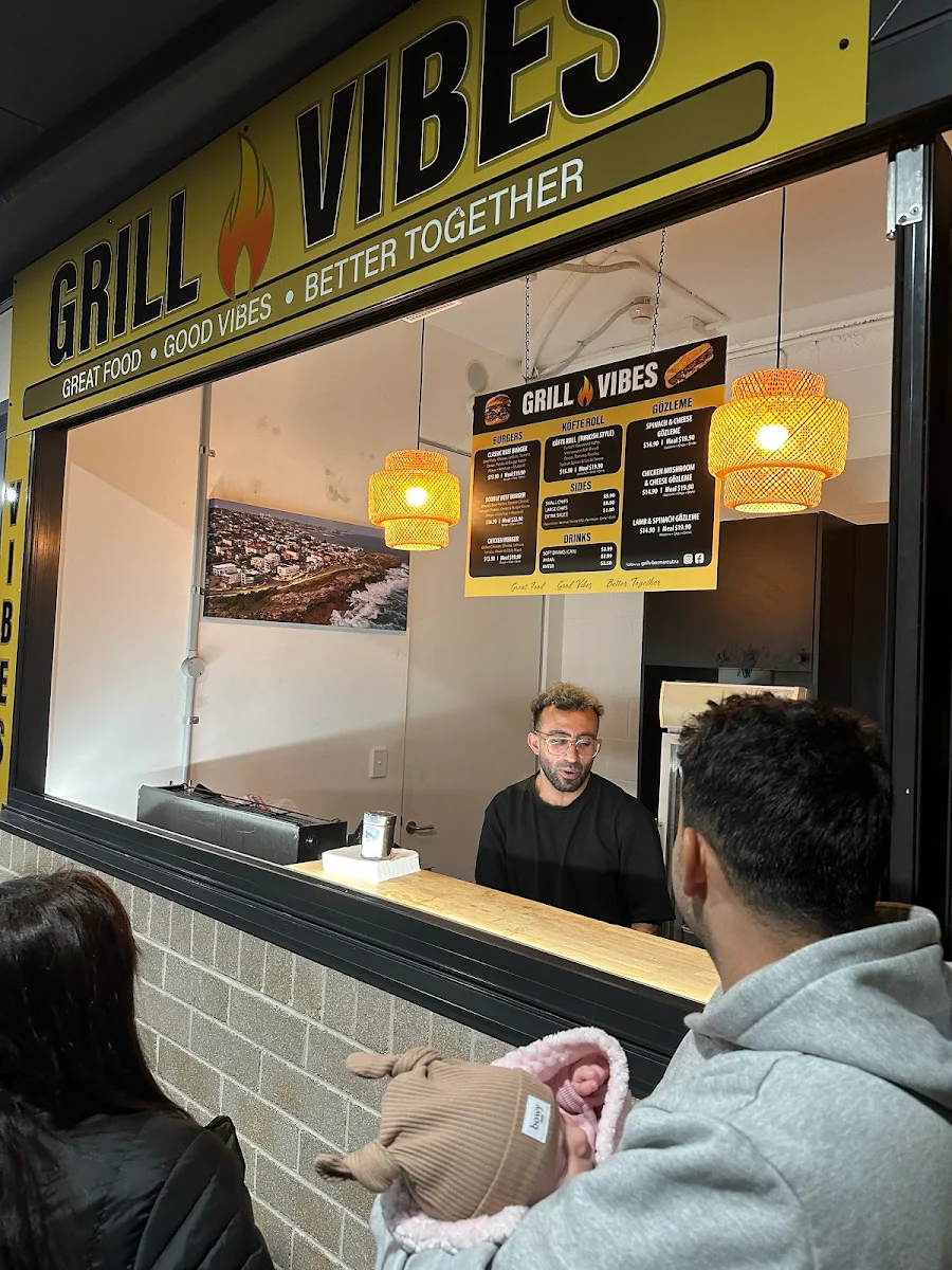 Menu, Grill Vibes maroubra