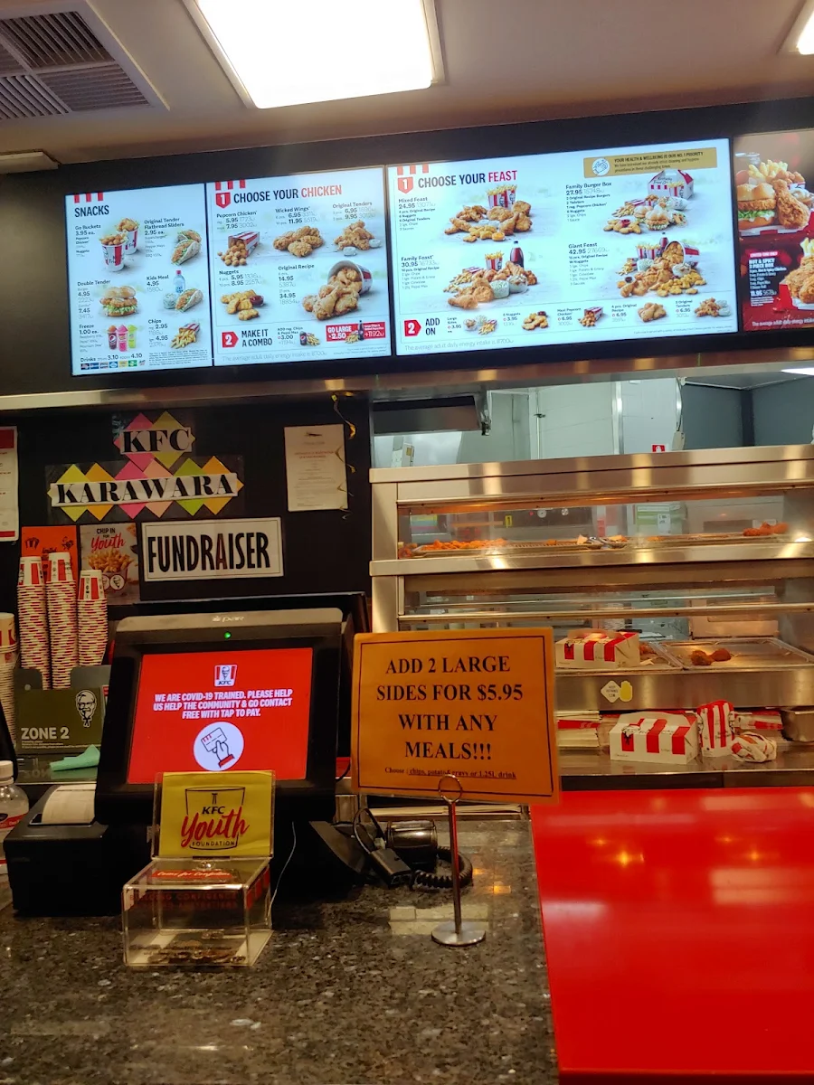 Menu, KFC Karawara