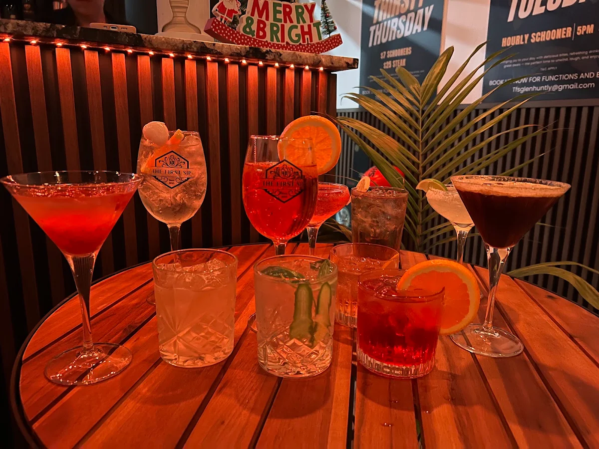 Menu, The First Sip