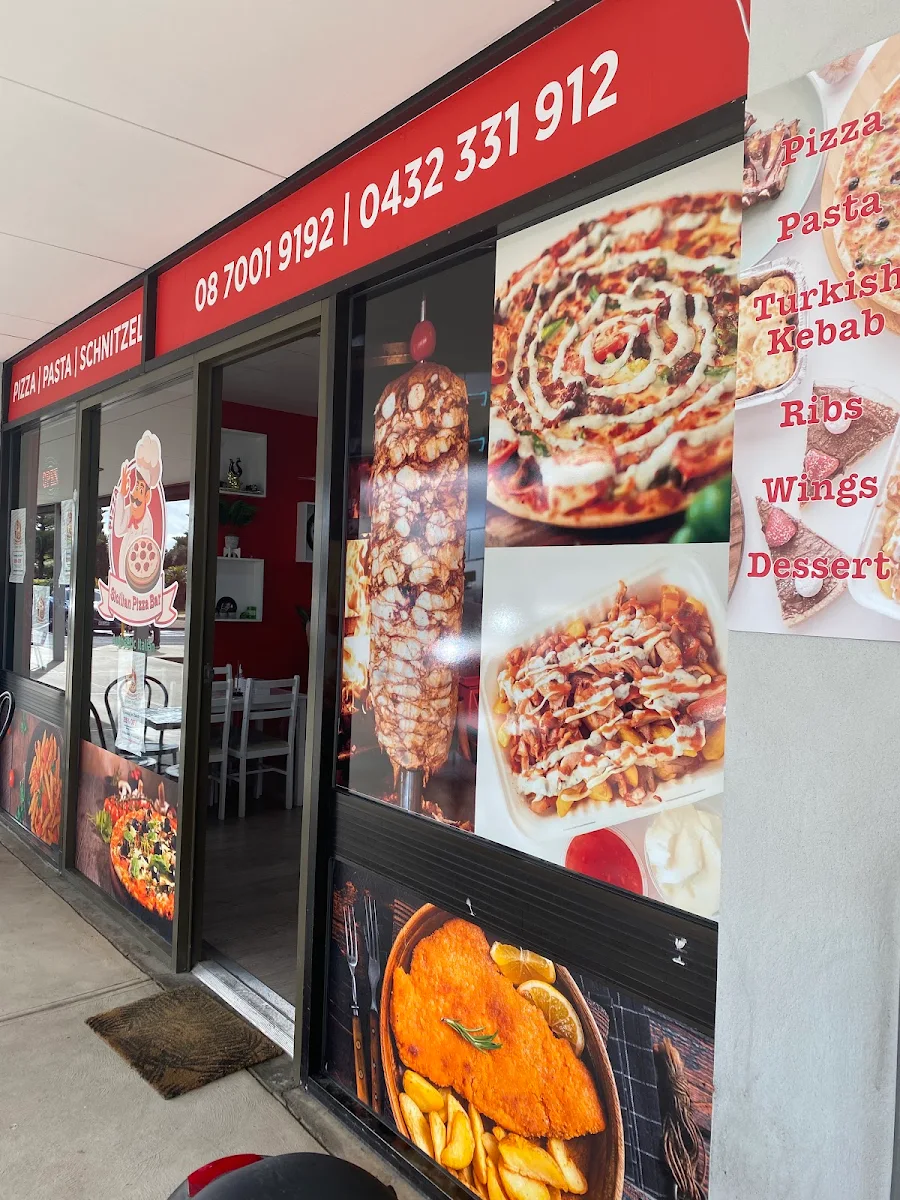Menu, Sicilian Pizza Bar