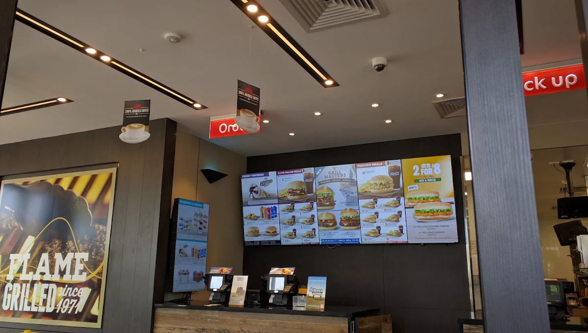 Menu, Hungry Jack's Burgers Forrestdale