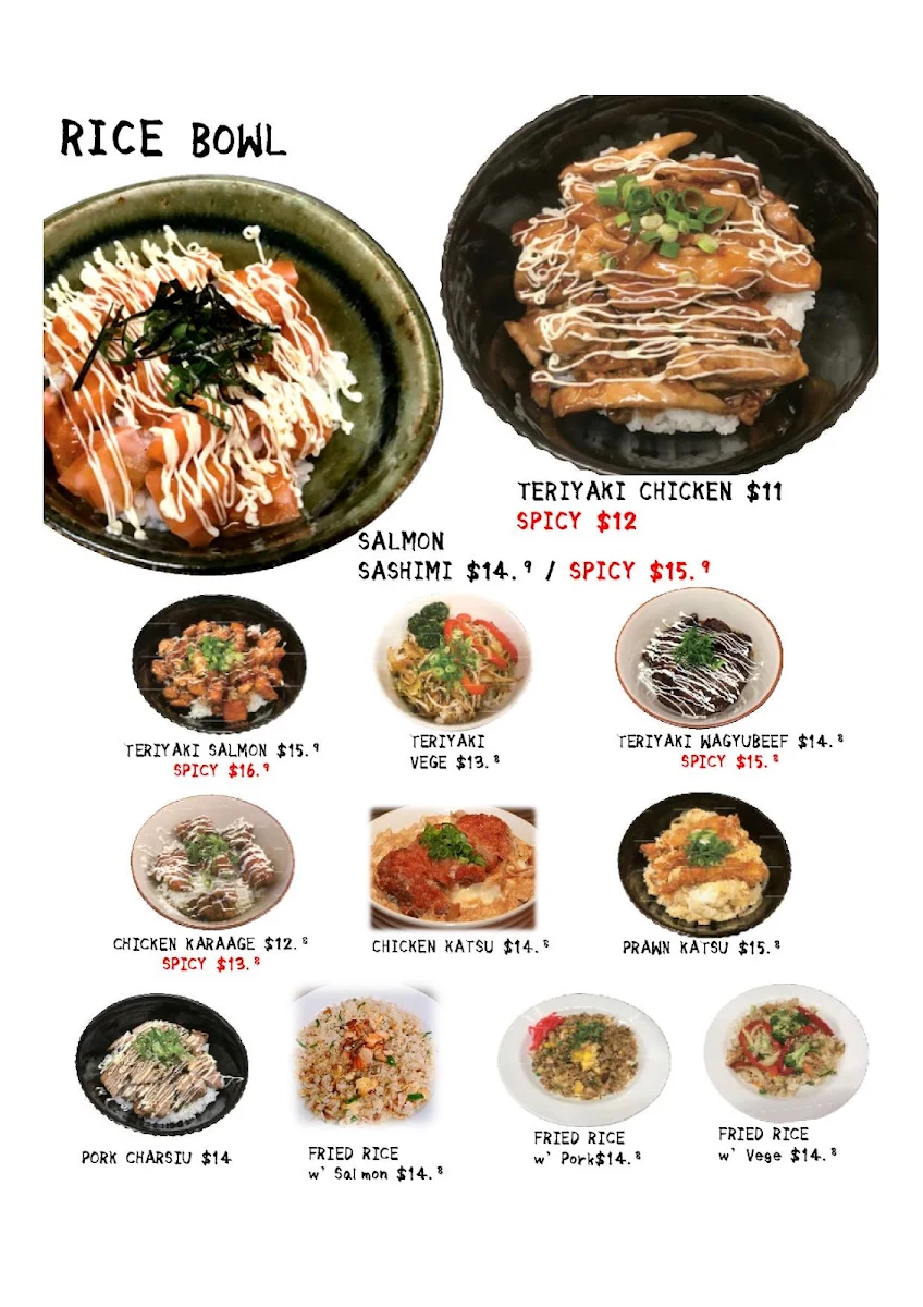 Menu, Ramen Megumi