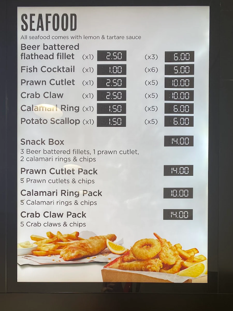Menu, Fired Up