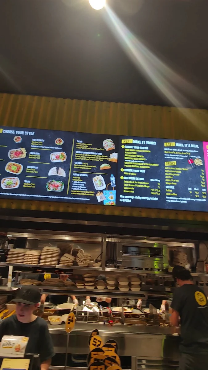 Menu, Guzman y Gomez - Stuart Park