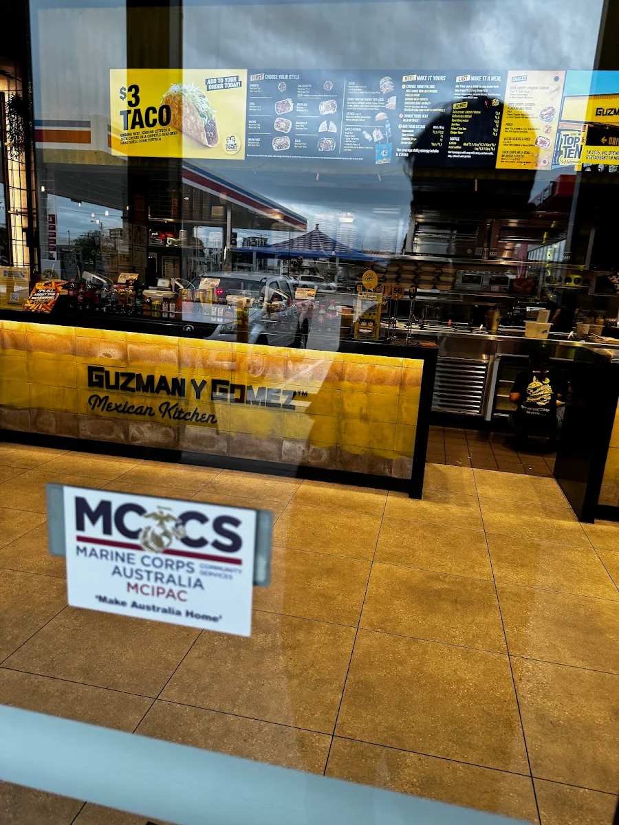Menu, Guzman y Gomez - Stuart Park