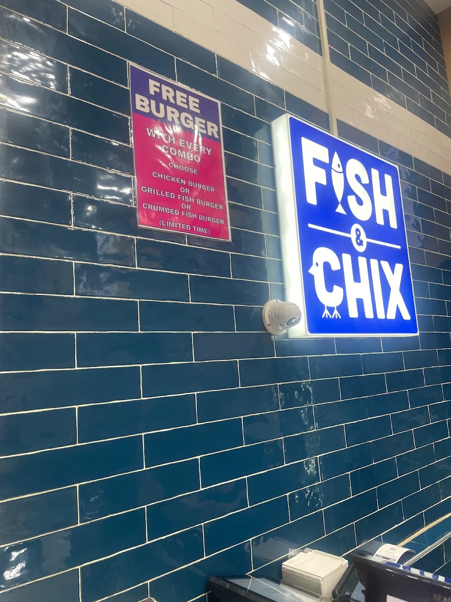 Menu, Fish & Chix - Eastgardens