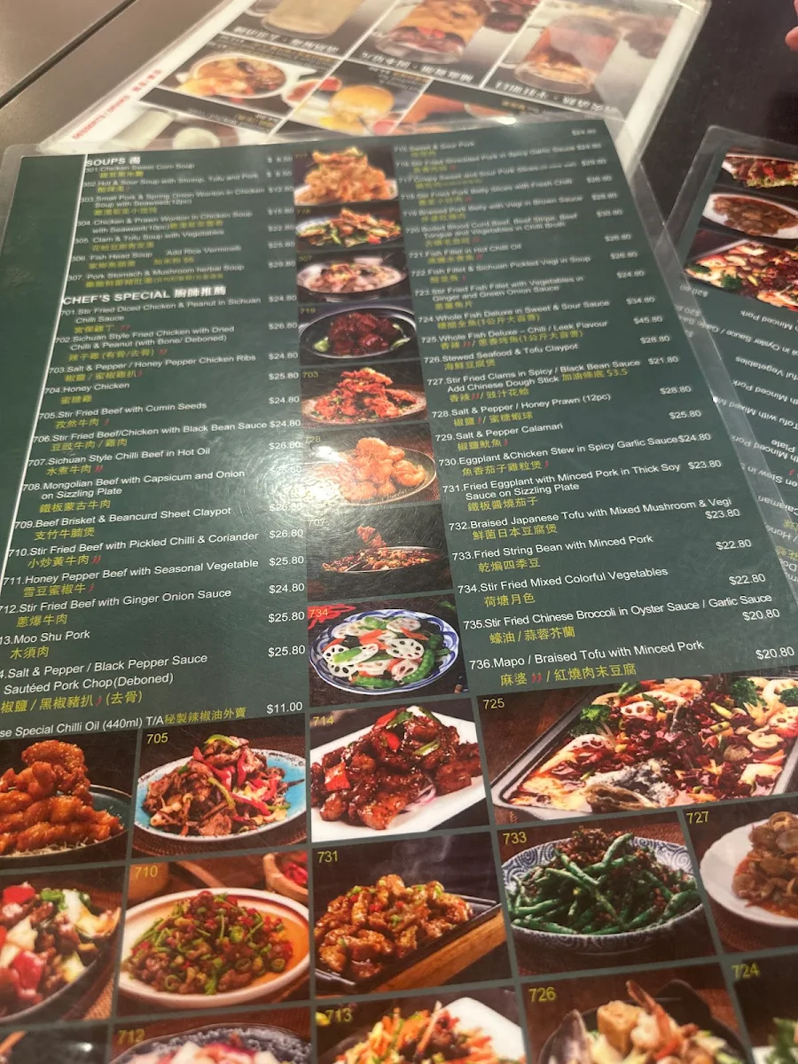 Menu, Angie's Dumpling Bar-The Glen