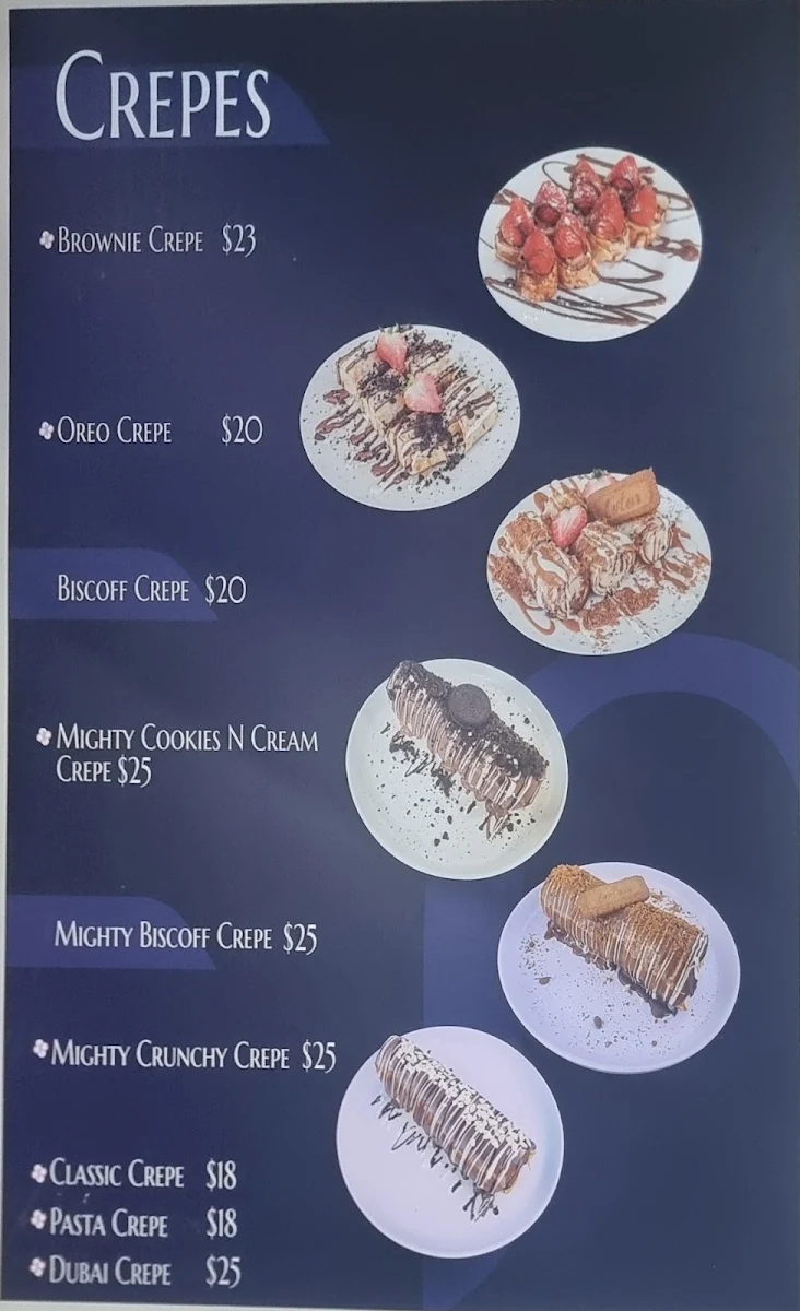 Menu, EXOTIC COCKTAILS