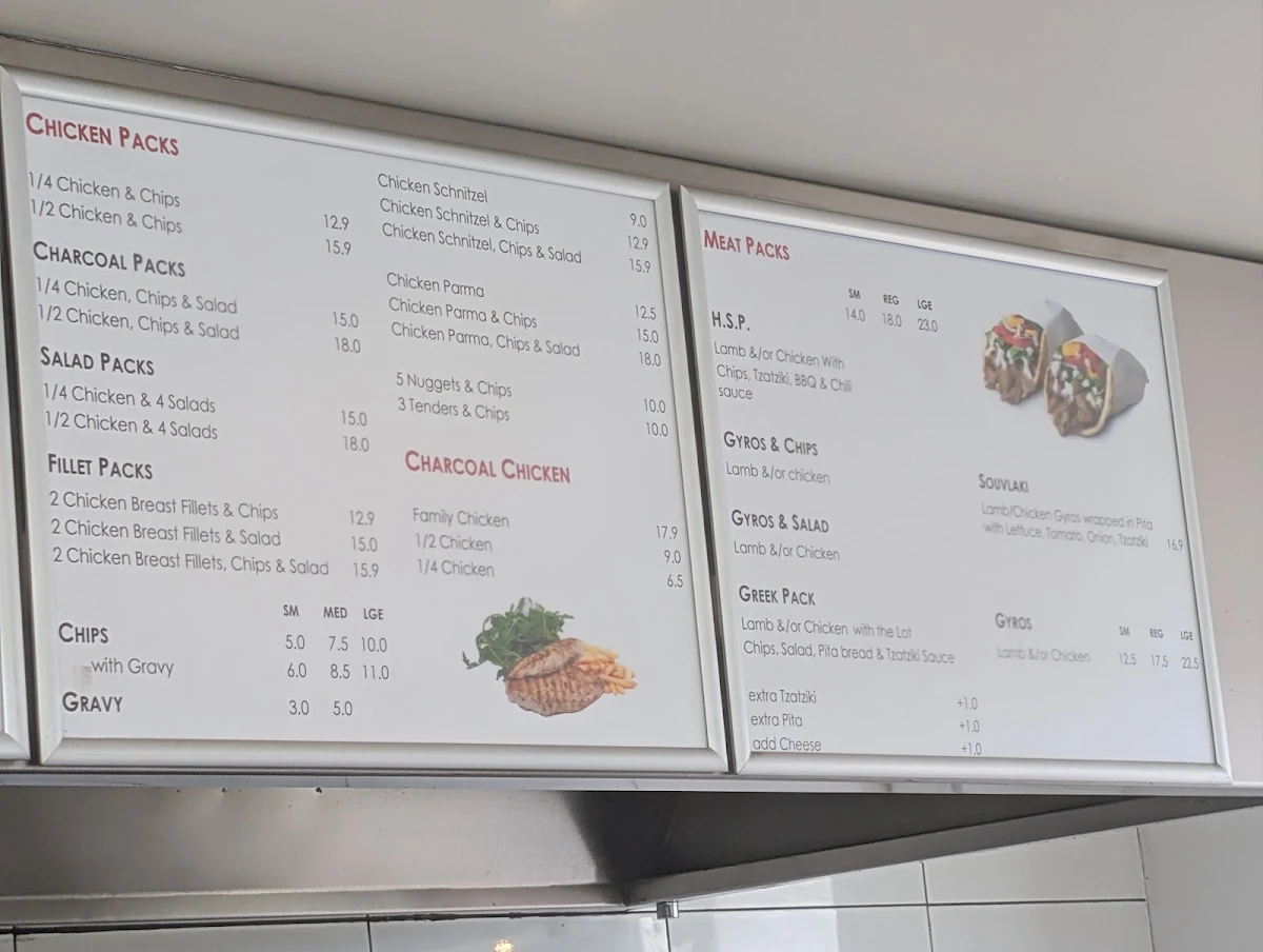 Menu, Mordy Charcoal and Grill