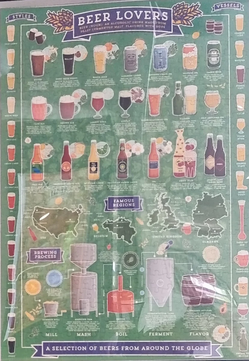 Menu, Sir Charles Darling Hotel