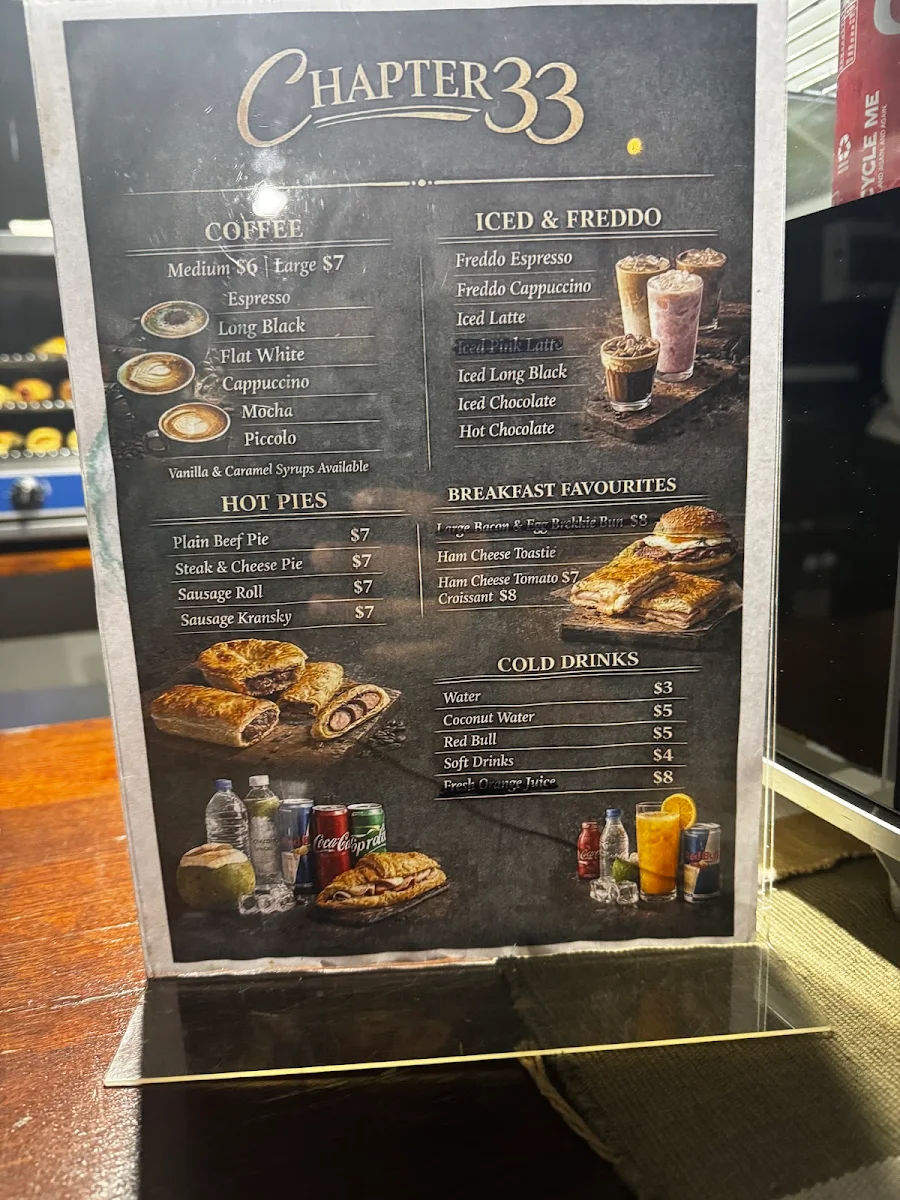 Menu, Chapter33