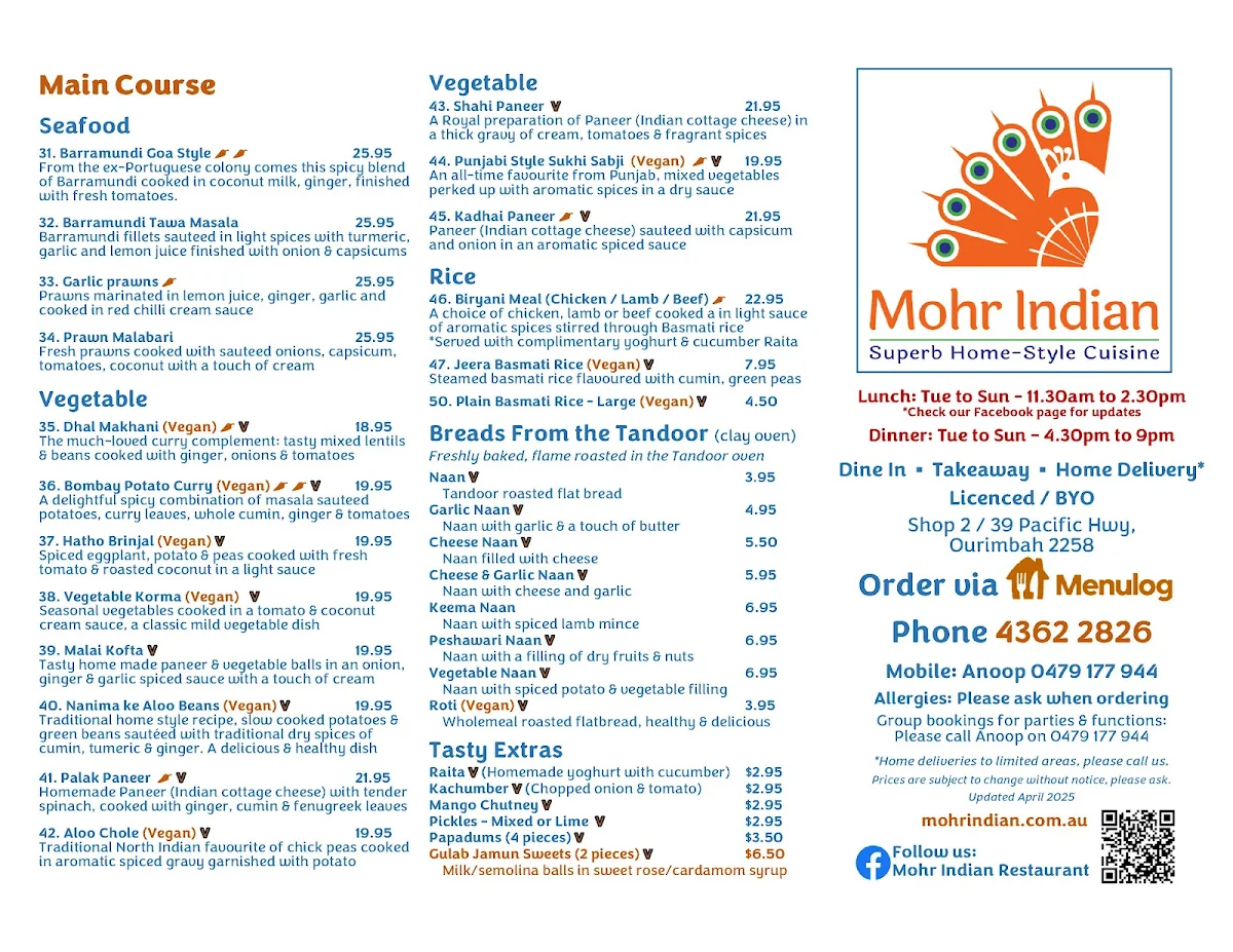 Menu photo 1