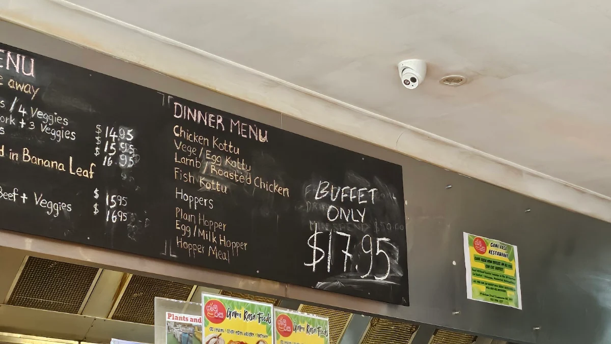 Menu, Gami Rasa Restaurant