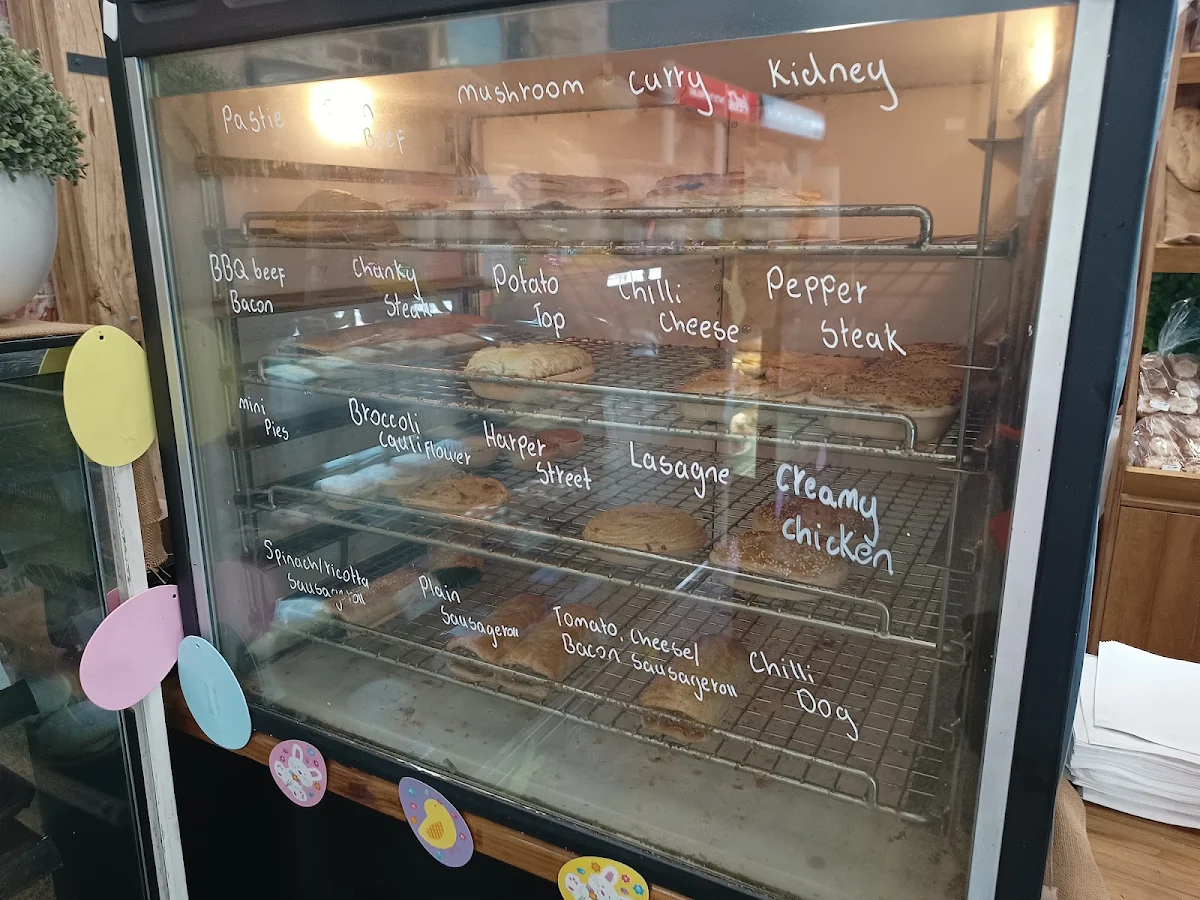 Menu, Harper Street Bakery & Cafe