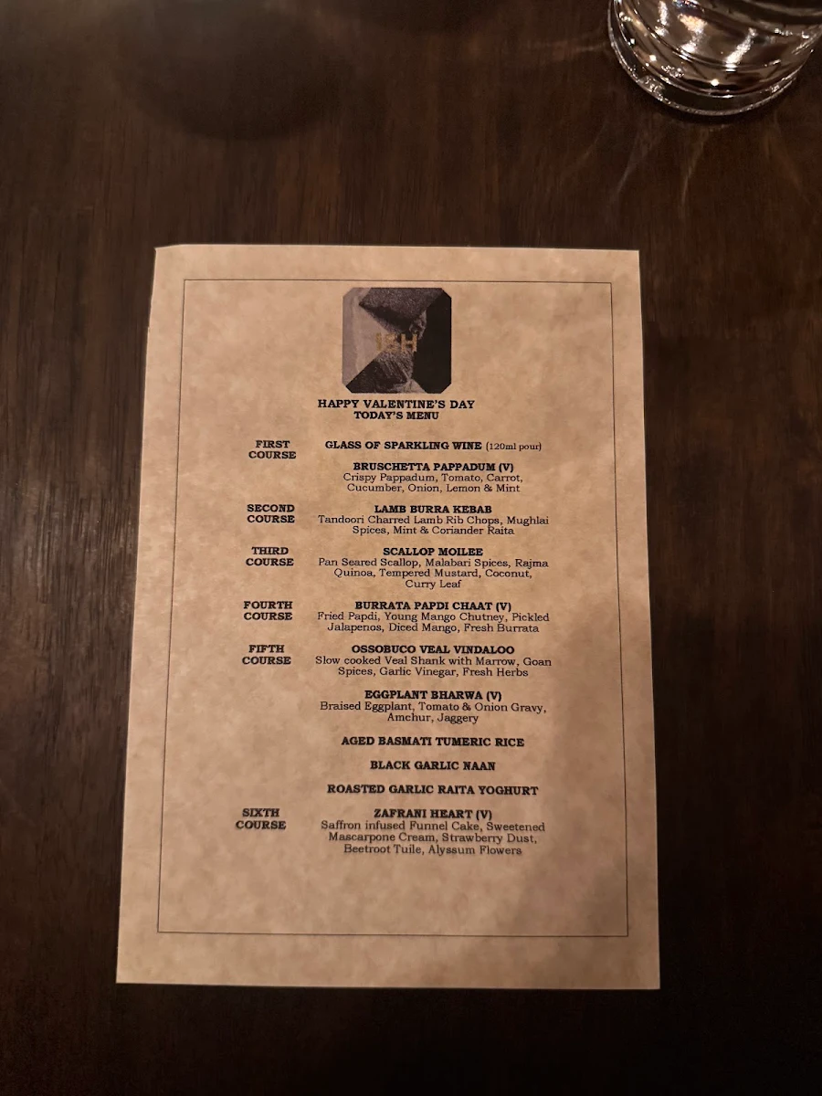 Menu, ISH