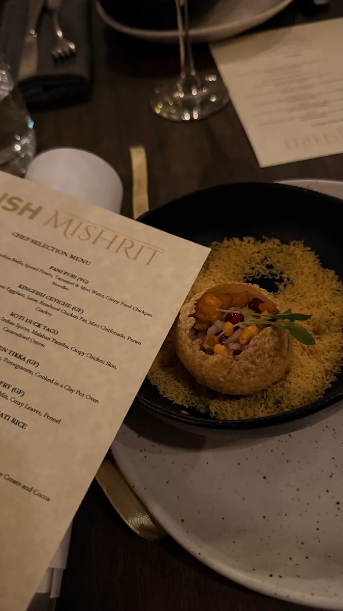 Menu, ISH