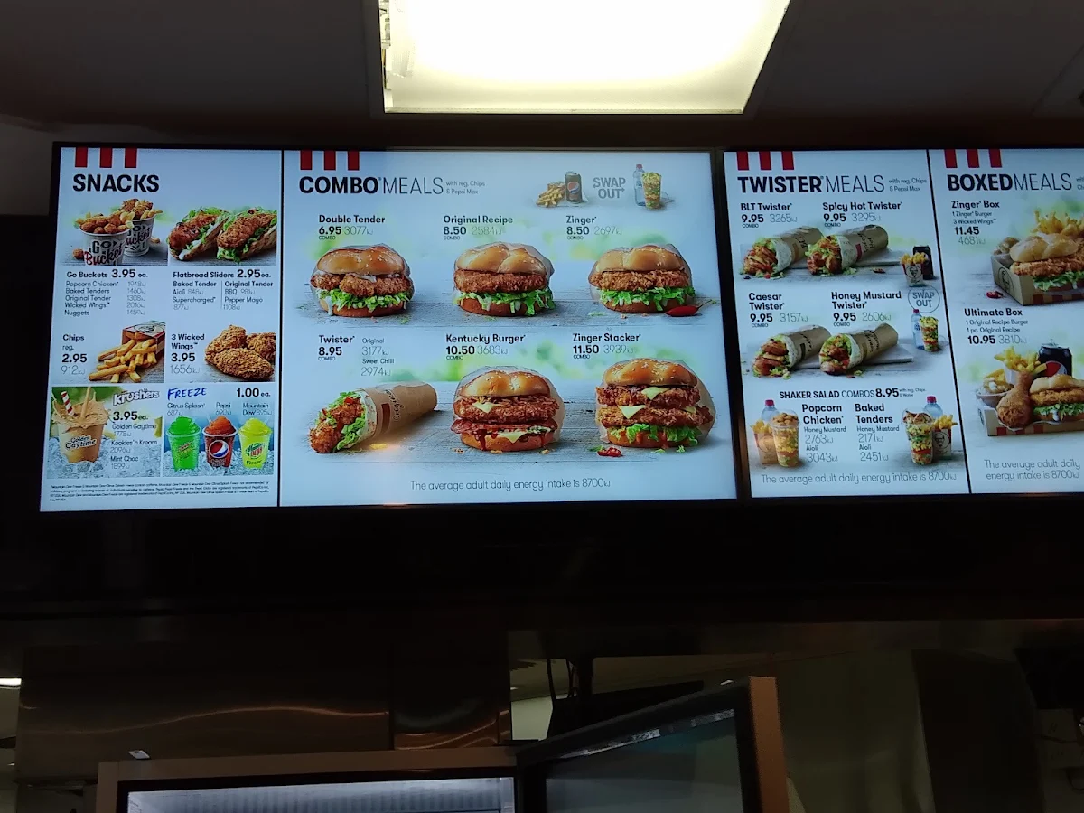 Menu, McDonald's Canning Vale