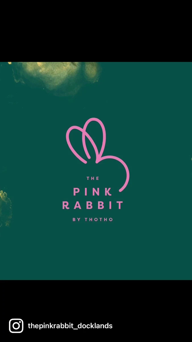 Menu, The Pink Rabbit at Tho Tho