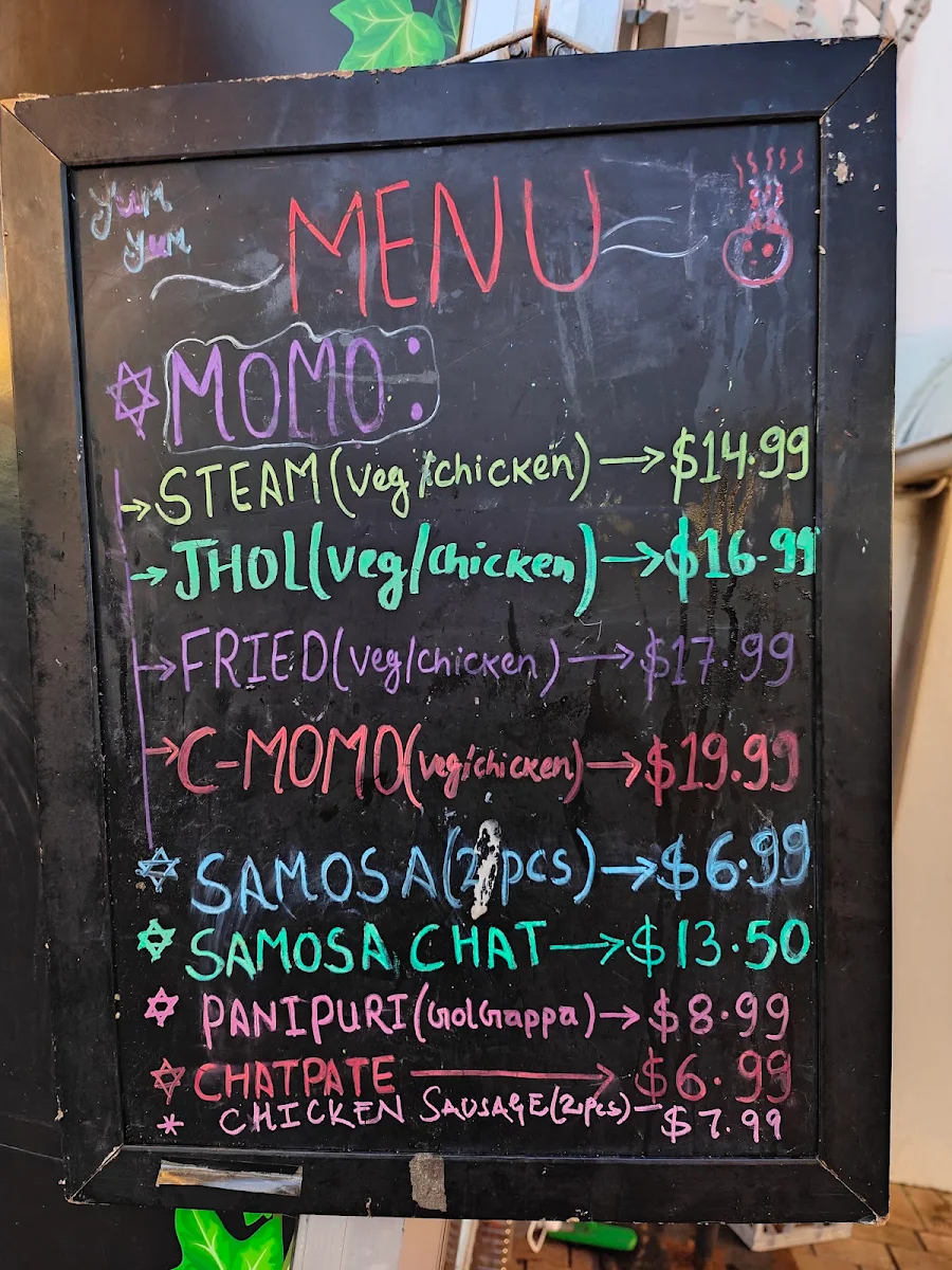 Menu, OM MOMO