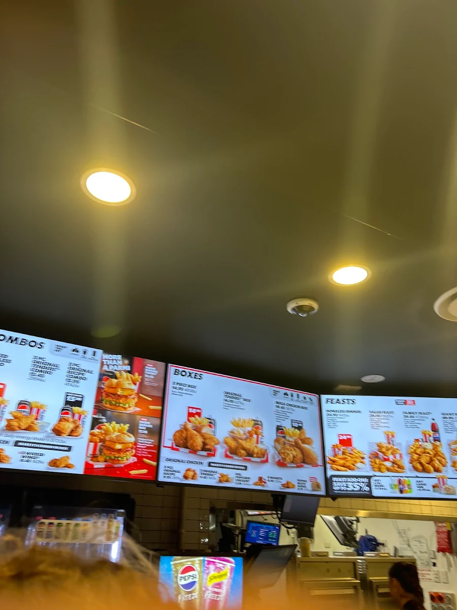 Menu, KFC Greenslopes
