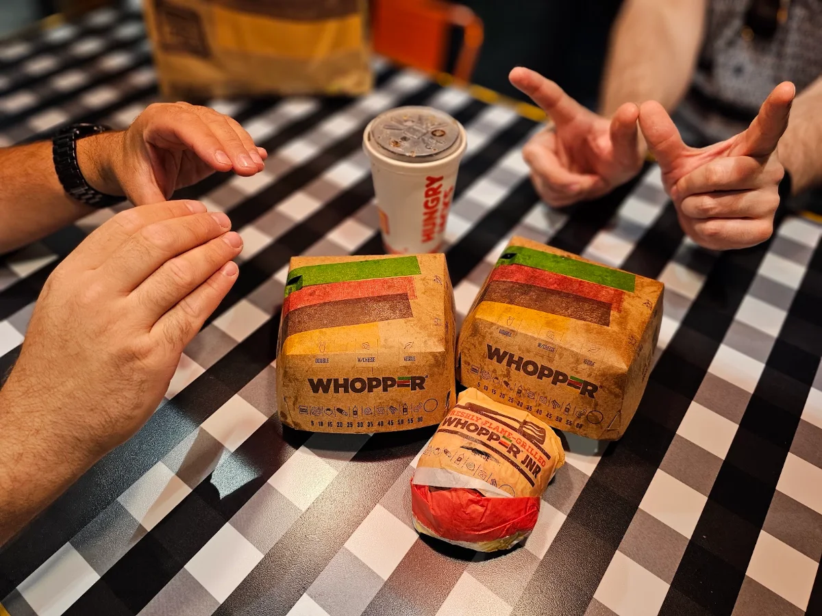 Menu, Hungry Jack's Burgers Wangara