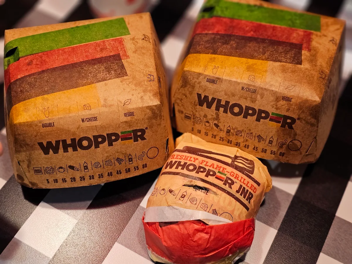 Menu, Hungry Jack's Burgers Wangara